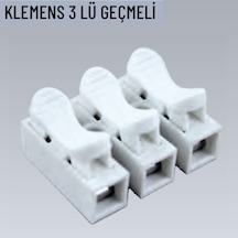 35 Adet 3 Lü Geçmeli Klemens
