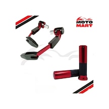 Sym Cruisym 250 Elcik Ve Manet Koruma Set-kırmızı-ma17853
