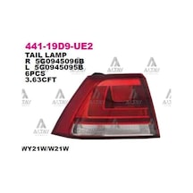 Esse Otomotiv Golf7 13- Sol Dış Füme Stop Lambası - DPO-441-19D9L-UE2 - 5G0945095B