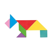 03 569 Ahşap Manyetik Tangram -nessiworld Oyuncak
