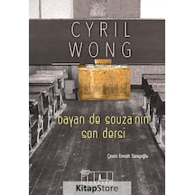 Kitapstore Bayan De Souza'Nın Son Dersi / Cyril Wong