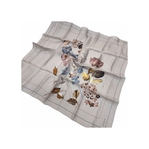 Armine İpek Eşarp Nostalji 8128-33 Twill - 8117-82