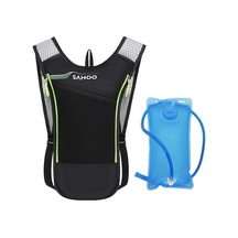 Hafif Ve Ergonomik 5l Bisiklet Sırt Çantası, 2l Su Torbası İle Birlikte - Yeşil / Mavi Seçenekli Yeşil Yeşil