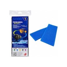 Filtre Süngeri 32x12x2 Mavi