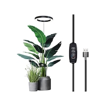 Skycity Bitki Büyüme Lambası - 72 Led Tam Spektrumlu, 10w Güç, 3/9/12 Saat Zamanlayıcı, 10 Seviye Aydınlatma Diğer