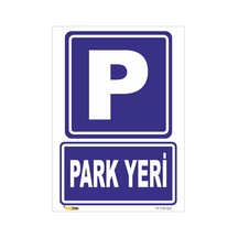 PARK YERİ LEVHASI