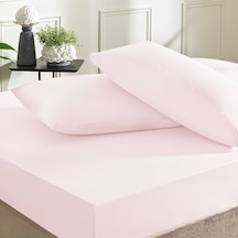 Taç Color Dreams Ranforce Çift Kişilik Çarşaf Seti Pudra 000000001000047317