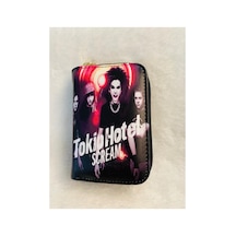 Owlbag Company Owl Bag Tokio Hotel Scream Dizayn Desenli Tasarım Suni Deri Cüzdan Çok Renkli