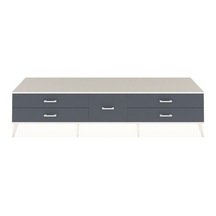 Hyperion Tv Ünitesi 5 Çekmeceli 220x44x51 Aytaşı-çam/antrasit Atlas Çam/antrasıt - Aytası