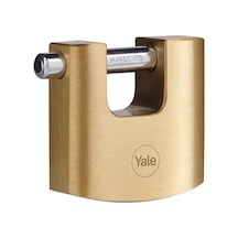 Yale Oval Kayar Pimli Pirinç Asma Kilit 90 Mm
