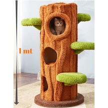 Kedi Oyun ve Tırmanma Ağacı Orman Serisi 100 CM