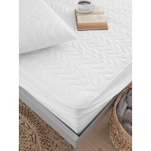 Kapitoneli Fitted Yatak Koruyucu Tek Kişilik Sıvı Geçirmez Alez