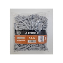 Beton Dübeli 8 Mm 90 Kg Taşıma Kapasiteli Güçlü Dübel 250 Adet - 765022852 Diğer