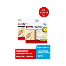 Tesa Kapı Çarpmalarına Karşı Tampon 8 Adt Beyaz X2 Adet