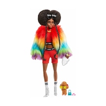 Barbie Extra Renkli Ceketli Bebek Gvr04 Grn27