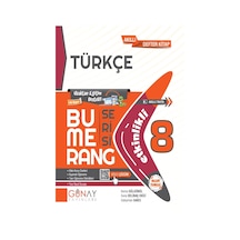 Günay Yayınları 8.sınıf Bumerang Etkinlikli Türkçe