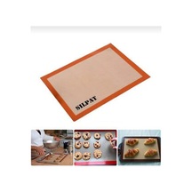 Metalay Fırınlanabilir Kendinden Yağlı Silikon Pişirme Matı-hamur Açma Matı 30x40 40x60silpat