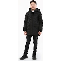 Erkek Çocuk Mont 51274 Siyah