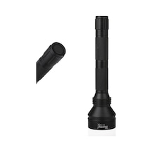 Güçlü Profesyonel Kamp Dağcı Fener Lamba Siyah