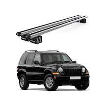 Pençe Jeep Cherokee Sport 2007-2011 Uyumlu Gri Ara Atkı 135cm Port Bagaj Tavan Barı