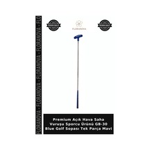 Premium Açık Hava Saha Vuruşu Sporcu Ürünü Gb-30 Blue Golf Sopası Tek Parça Mavi