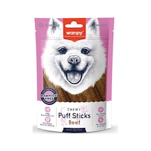 Wanpy Chewy Puff Sticks Sığır Etli Tahılsız Köpek Ödülü 100 Gr 171-30041.01