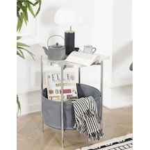 Geniş Çantalı Sehpa