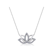 Casera's Gümüş Lotus Çiçeği Kolye Csr2180722 Gümüş