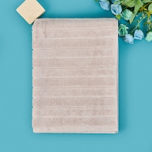 Soft Kadife Yüz Havlusu - Gri - 50x100 Cm Renkli