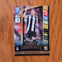 Panini Fıfa 365 Dusan Vlahovic Fans Favourite Oyun Kartı