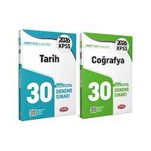 Data Yayınları 2026 Kpss Tarih Ve Coğrafya Deneme Seti 2 Kitap
