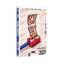 Yargı Yayınları 2027 Kpss Genel Kültür Genel Yetenek Tamamı Çözümlü 5 Yıl Çıkmış Sorular-170020