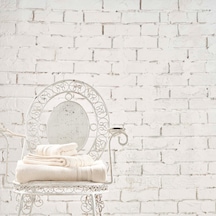Linens Soft Pamuk 50x85 Cm Yüz Havlusu Ekru