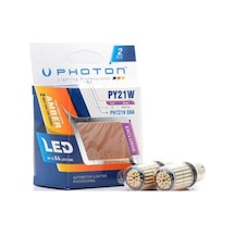 Ahmet Otomotiv Photon P21w 93 Amber Sinyal Led