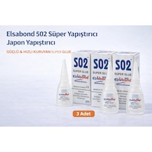 Northcity Elsabond 502 Süper Yapıştırıcı 20g - Güçlü Hızlı Kuruyan Japon Super Glue