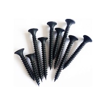 Alçıpan Vidası Standart Uçlu 3.5x45 Siyah - 500 Adet 1