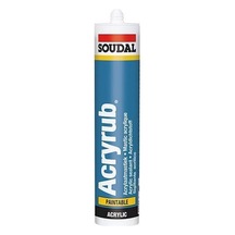 Soudal Silikonize Mastik Acryrub Diğer