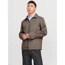 Jack & Jones Jjedylan Shacket Noos Erkek Ceket 12268609 Kahverengi