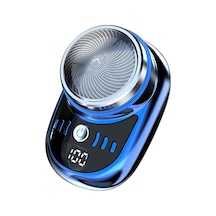 Xiaaokeji Dijital Ekranlı Erkek Seyahat Çıkarılabilir Tıraş Makinesi Sakal Saç Kesme Makinesi, A