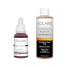 Cilt Tonu Eşitleyici Canlandırıcı Aha%10 + Bha%2 Serum 30 Ml Ve Gözenek Sıkılaştırıcı Aha Bha Tonik 200 Ml