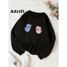 Startmore Sevimli Kedi Fare Köstebek Sokak Trend Tasarım Harajuku/gotik Siyah Siyah