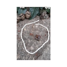 Stoneage Kolye Bayan Için İnce İnci Doğal Taş Diğer