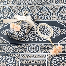 Hediyelik Kabe Kapısı Seccade & Güllü İnci Tesbih