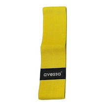 Avessa Lab Profesyonel Dokuma Aerobik/direnç Bandı - Hafif / Sarı Sarı