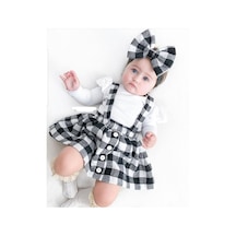 Candysbebe Ekose Bebek Takımı Çok Renkli