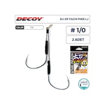 Decoy Dj-89 Tachi Pike Lj Çiftli Jig Asist İğnesi 1/0 2 Adet