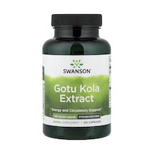 Takviye Swanson Vitamins, Gotu Kola Extract, Standardised, 100 Mg, 120 Capsules