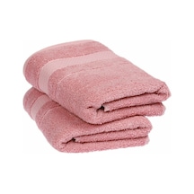 Trendy 50x90 2'li Havlu Koyu Pembe Çok Renkli