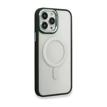İphone 14 Pro Max Kılıf Room Magneticsafe Silikon - Köknar Yeşili