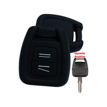Opel Astra G Zafira Uyumlu Silikon 2 Tuşlu Kumanda Anahtar Kılıfı Oto Anahtarlık